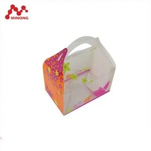 Boîte-cadeau en papier avec fenêtre en PVC