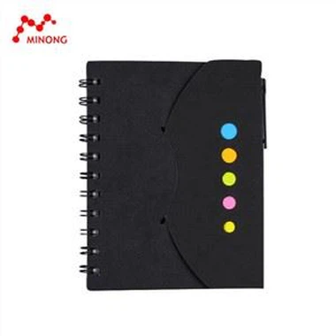 Cahier à spirale avec onglets alphabétiques